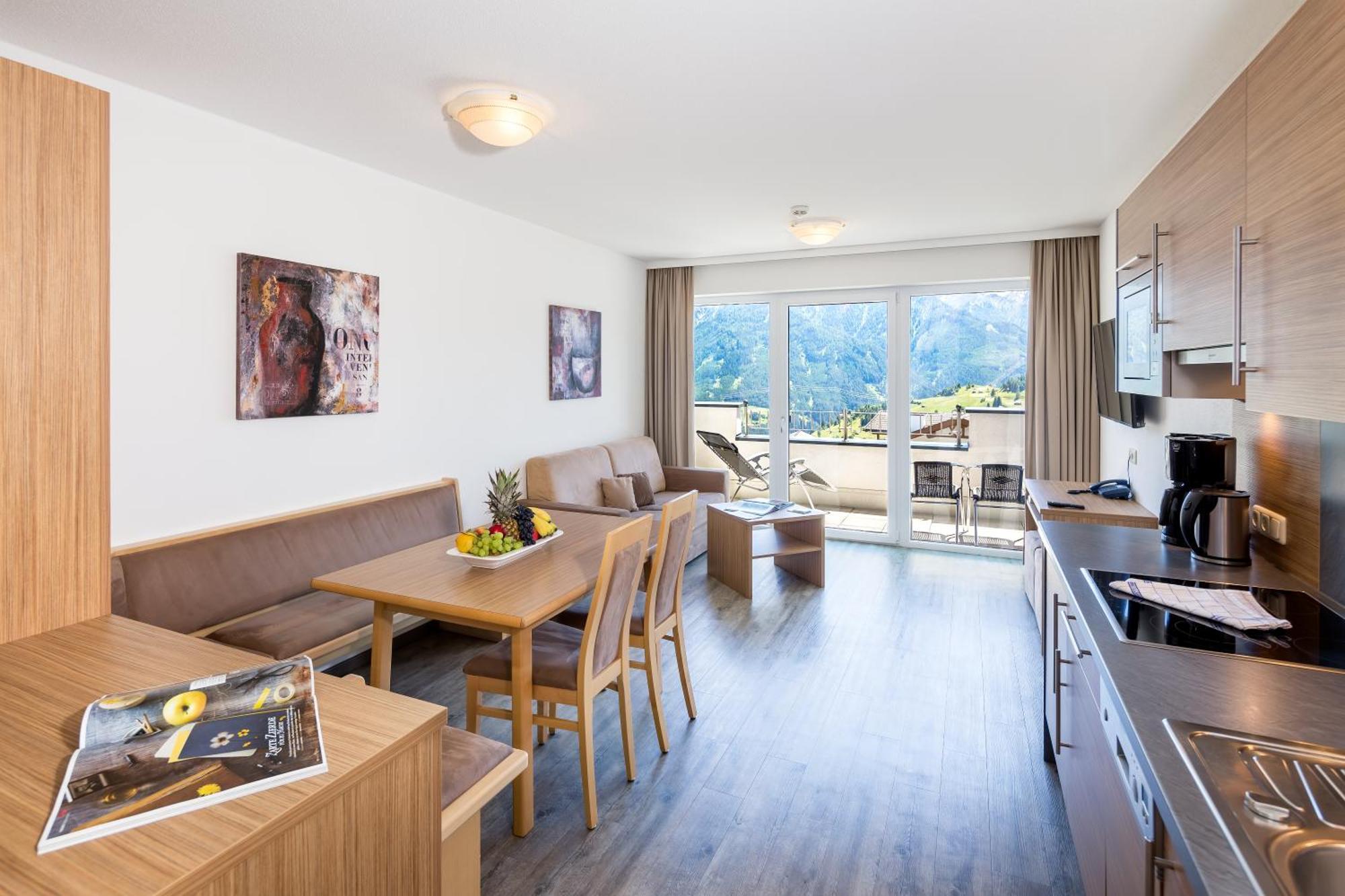 Aparthaus Gondeblick Fiss Bagian luar foto